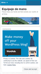 Mobile Screenshot of equipaje.wordpress.com
