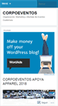Mobile Screenshot of corpoeventos.wordpress.com