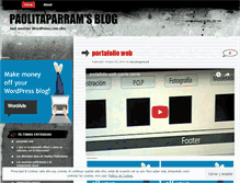 Tablet Screenshot of paolitaparram.wordpress.com