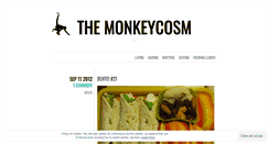 Desktop Screenshot of monkeycosm.wordpress.com