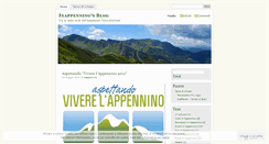 Desktop Screenshot of inappennino.wordpress.com