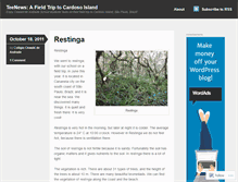 Tablet Screenshot of cardosoisland.wordpress.com