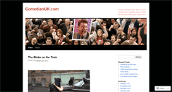 Desktop Screenshot of comedianuk.wordpress.com