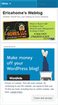 Mobile Screenshot of ericahomes.wordpress.com