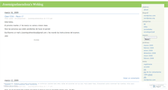 Desktop Screenshot of josemiguelmendoza.wordpress.com