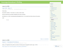 Tablet Screenshot of josemiguelmendoza.wordpress.com