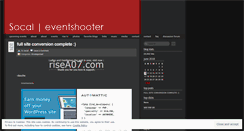 Desktop Screenshot of eventshooter.wordpress.com