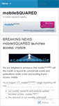 Mobile Screenshot of mobile2squared.wordpress.com