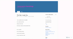 Desktop Screenshot of camscams.wordpress.com