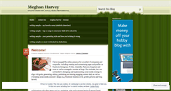 Desktop Screenshot of meghanharvey.wordpress.com