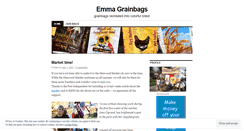 Desktop Screenshot of emmagrainbags.wordpress.com