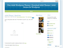 Tablet Screenshot of adultwordpresstheme.wordpress.com