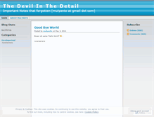 Tablet Screenshot of mulyanto.wordpress.com