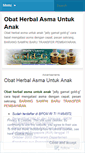 Mobile Screenshot of obatherbalasmauntukanakgoldg.wordpress.com