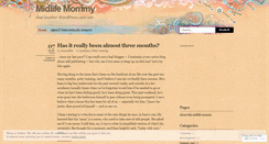 Desktop Screenshot of midlifemommyblog.wordpress.com