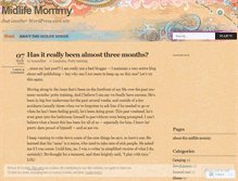 Tablet Screenshot of midlifemommyblog.wordpress.com