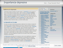 Tablet Screenshot of importanciadepresiva.wordpress.com