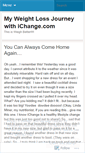 Mobile Screenshot of myweighback.wordpress.com