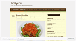 Desktop Screenshot of familychu.wordpress.com