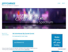 Tablet Screenshot of jeffcarnie.wordpress.com