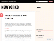 Tablet Screenshot of newyork8.wordpress.com