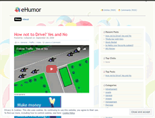 Tablet Screenshot of ehumor.wordpress.com