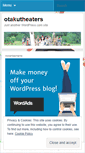 Mobile Screenshot of otakutheaters.wordpress.com