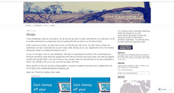 Desktop Screenshot of danielleintanzania.wordpress.com