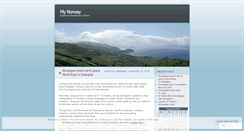 Desktop Screenshot of norwegianonline.wordpress.com