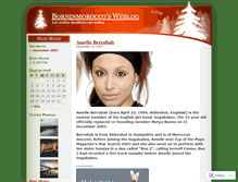Tablet Screenshot of borninmorocco.wordpress.com