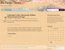 Tablet Screenshot of fargotimes.wordpress.com