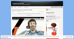 Desktop Screenshot of escuelaconcerebro.wordpress.com