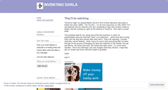 Desktop Screenshot of inventingdarla.wordpress.com