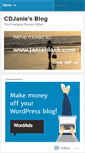 Mobile Screenshot of cdjanie.wordpress.com