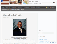 Tablet Screenshot of joegbaba.wordpress.com