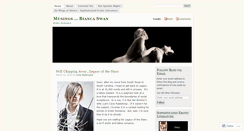 Desktop Screenshot of biancaswanblog.wordpress.com