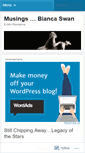 Mobile Screenshot of biancaswanblog.wordpress.com