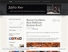 Tablet Screenshot of ediblenoir.wordpress.com