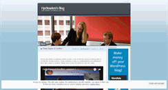 Desktop Screenshot of hpctleaders.wordpress.com