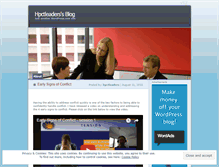 Tablet Screenshot of hpctleaders.wordpress.com