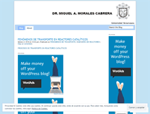 Tablet Screenshot of miguelangelmc.wordpress.com