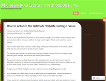 Tablet Screenshot of deal4investors.wordpress.com