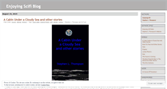 Desktop Screenshot of enjoyingscifi.wordpress.com