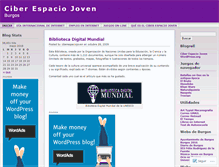 Tablet Screenshot of ciberespaciojoven.wordpress.com