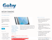 Tablet Screenshot of megsimmons.wordpress.com