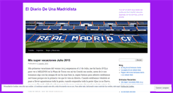 Desktop Screenshot of madridistaatope.wordpress.com