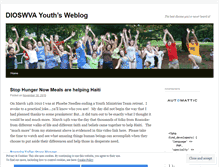 Tablet Screenshot of dioswvayouth.wordpress.com