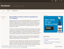 Tablet Screenshot of durdarsin.wordpress.com