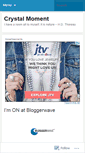 Mobile Screenshot of crystalmoment.wordpress.com