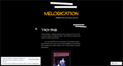 Desktop Screenshot of melodication.wordpress.com